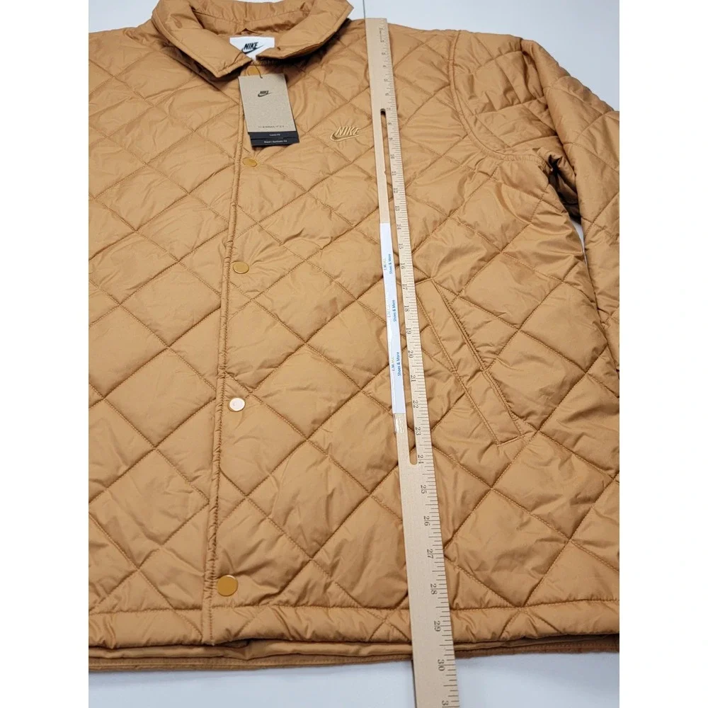 Nike Lightweight Quilted Therma-FIT Insulated Jacket FZ0634-224 Mens Size XL New
